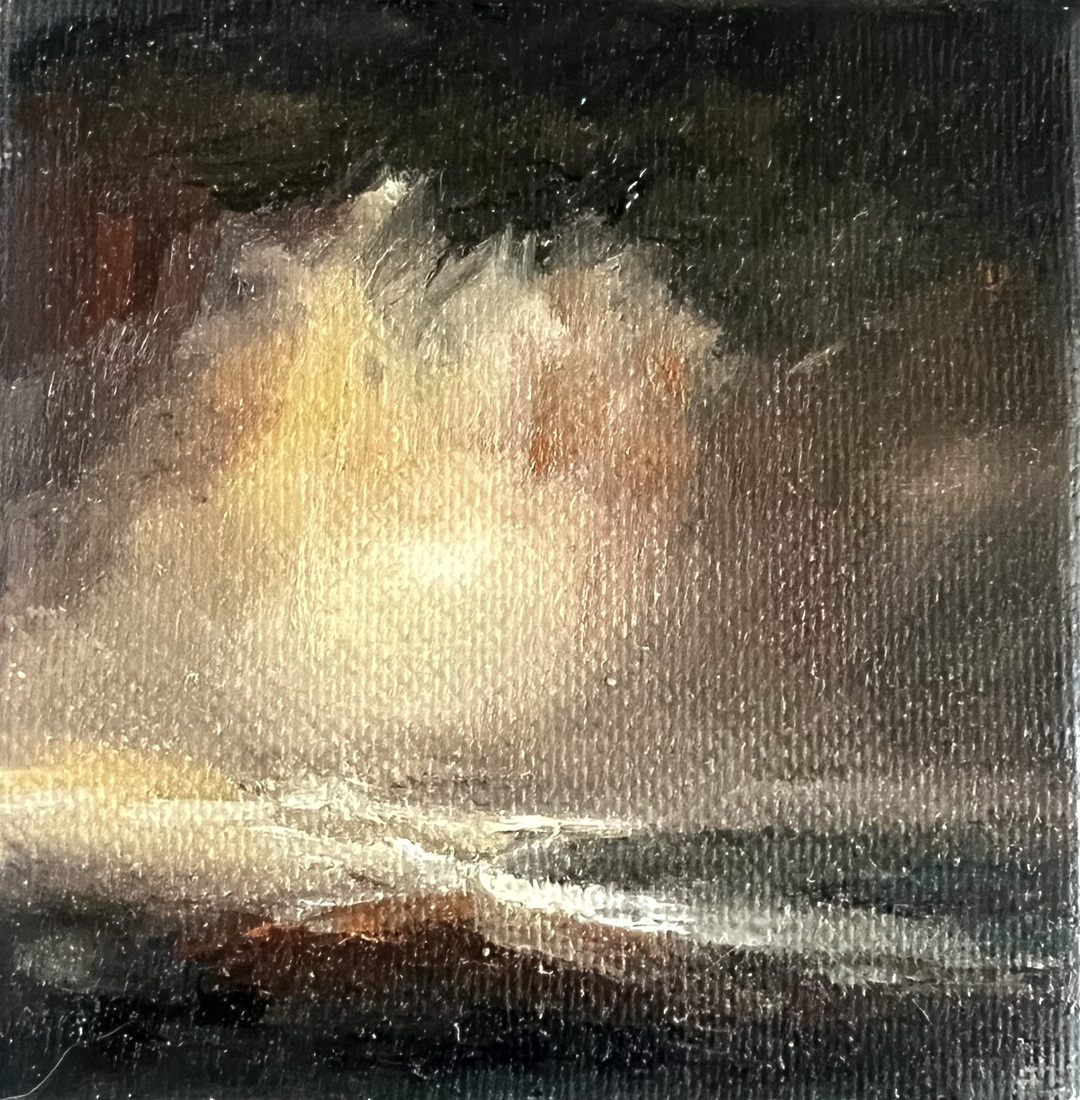 Zon breekt door de wolken