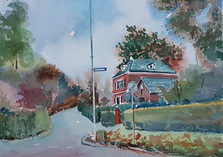 villa aan Teselaar