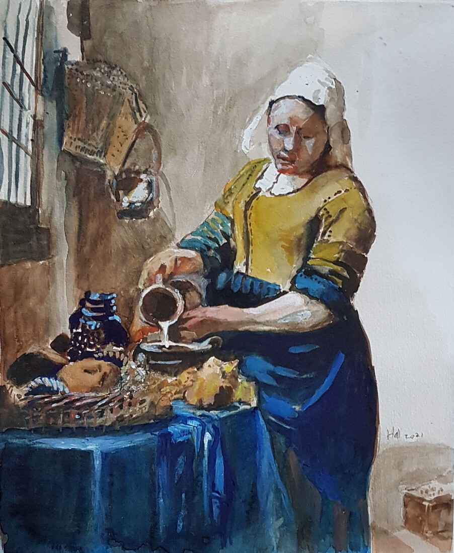 Het melkmeisje