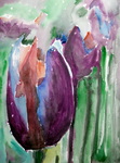 aquarellen van bloemen