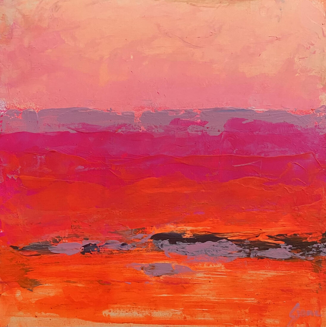 Abstract landschap nr.66