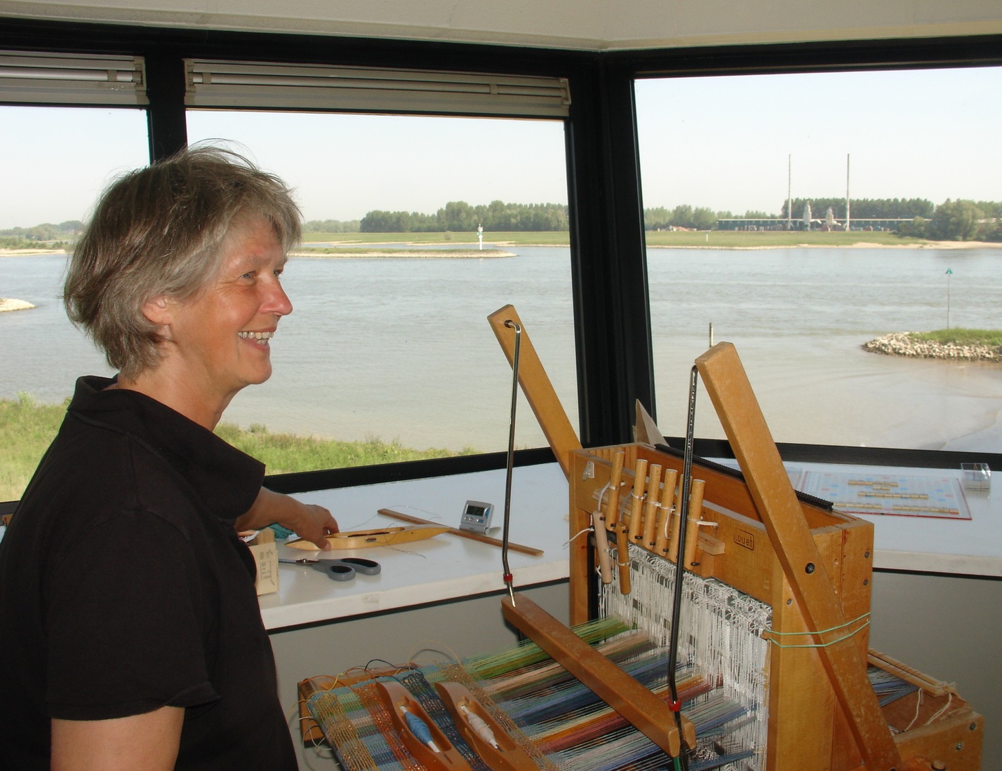 2015 artist in residence in telpost 'draden in beweging'