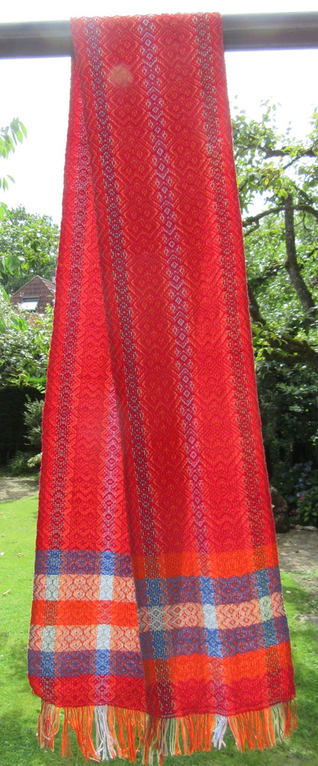 2021 stash weaving success red stripes