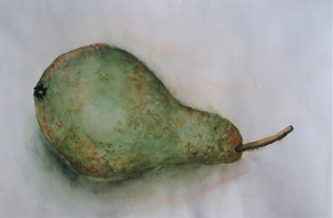 Acryl en aquarel schilderijen gemaakt in 2018
