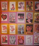 Al jaren werk ik in dummies.Sinds 2008 teken ik in bed; Zo voor het slapen gaan of vlak na het ontwaken. In 2011 is mijn tomeloze uitingsdrift bekroond door de opname in de OUTSIDER-ART stroming. www.amsterdam-outsider-art.nl .Op http//www.facebook.com/isis.nedloni staan inmiddels meer dan 3500 bedtekeningen te pronken.