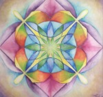 Abstract Mandala Quote