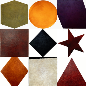All over the world mathematical lessons are given and almost everybody will get lessons about the surface / perimeter of a triangle, square and circle. Personally Camilio would like to add here the story of Paul Cezanne, one of the front runners of cubism. Cezanne saw the world around him build up out of sphere’s, cubes, cones, cylinders, etc. so he could paint like he did. Camilio would like to combine these two facts and bring culture back on to these forms.