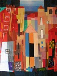 Bij Ylil's 'Huizen'-schilderijen gaat het vooral om de sfeer van de lichtinval bij zonsondergang en zonsopgang. De structuur van deze schilderijen heeft, volgens kenners, een Paul Klee-achtige opbouw.