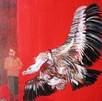 Graag zou ik zelf vliegen. In mijn dromen lukt dat ook. Ik ben dan geen vogel, maar gewoon mezelf en met groot gemak, op enorme armwieken, verhef ik me en zweef in de ruimte. Roofvogels hebben mijn speciale aandacht.