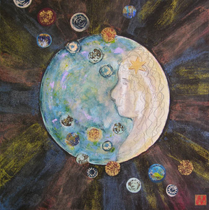 Acryl, Olieverf, Krijt, Papier en Drukken.