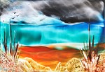 Encaustic art, kunstwerken met (bijen)was. Voor mij een nieuwe techniek waar ik erg blij van wordt. Het onvoorspelbare van vloeibare was in combinatie met doeltreffende bewegingen en toevoeging van details vormen samen bijzondere kunstwerken. Kijk, geniet en vooral: voel...
