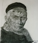 Volendam is bekend om zijn klederdracht. Helaas is de klederdracht vrijwel geheel verdwenen. Dat is iets dat erg jammer is. Vandaar dat ik een aantal portretten gemaakt heb van mannen in klederdracht.