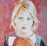 De portretten zijn realistisch getekend en/of geschilderd. Voor mij het is een uitdaging het karakter van de persoon duidelijk 'uit de verf' te laten komen.