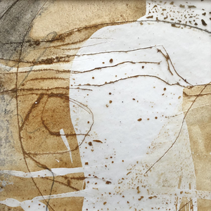 Te zien zijn werken gemaakt o.i.v. Wabi Sabi, de schoonheid van de imperfectie. Er wordt gebruik gemaakt van aardkleuren, verwerkt met aquarelverf, pigmenten, assen, inkten, potlood en paraffine.