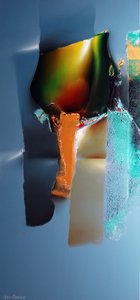 Olieverfschilderijen met kleurrijke abstracte bloemenschilderijen.