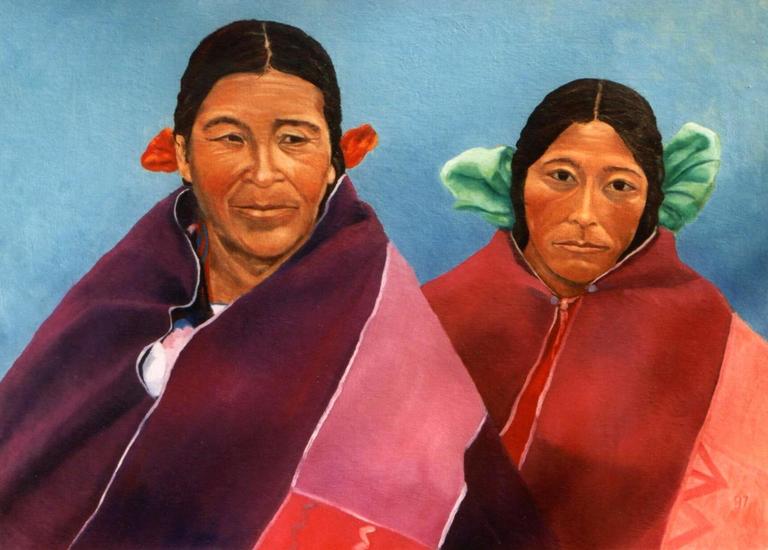 Tzotzil-vrouwen