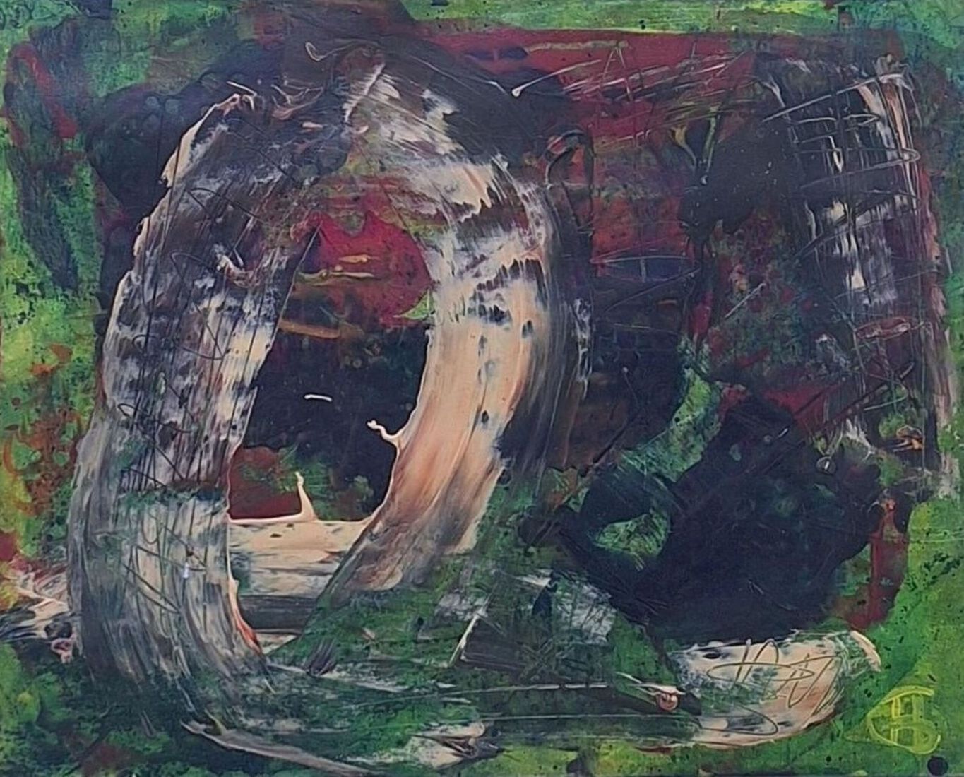 Abstract groen