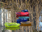 Gefused en geslumped glas