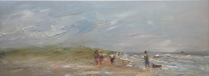 Dansen aan zee