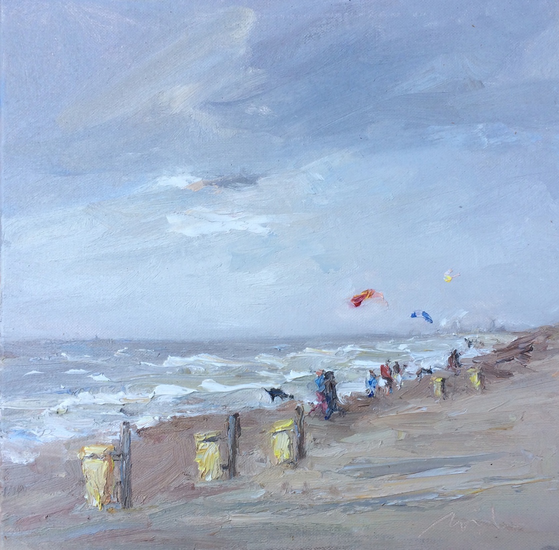Uitwaaien in Noordwijk
