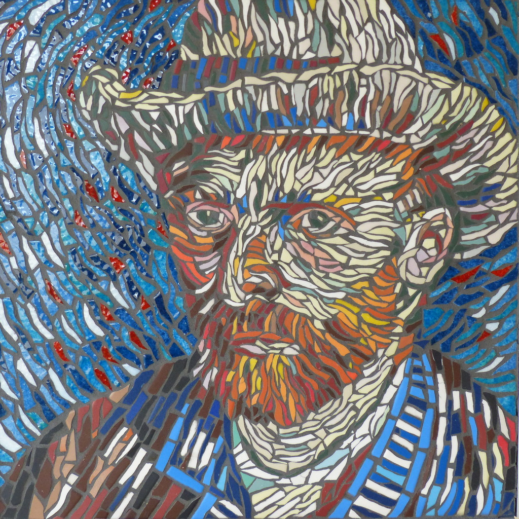 Van Gogh met grijze hoed
