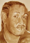 Vrije werken met pen, aquarel en acryl.