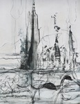 Serie grote werken in Acryl.
