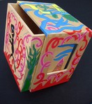 Child drawings on objects