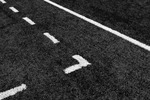 Start van een nieuw project. Lijnen. Getriggerd door de lijnen op het voetbalveld waar mijn zoon moest spelen onderzoek ik nu wat ik op welke wijze in beeld kan brengen. Kan een kort of lang project worden. De tijd zal het leren.