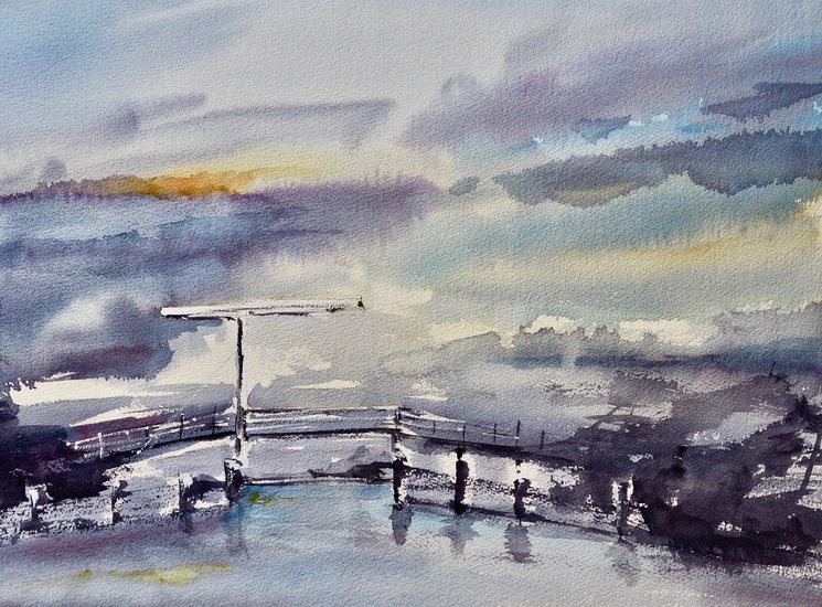 The white bridge