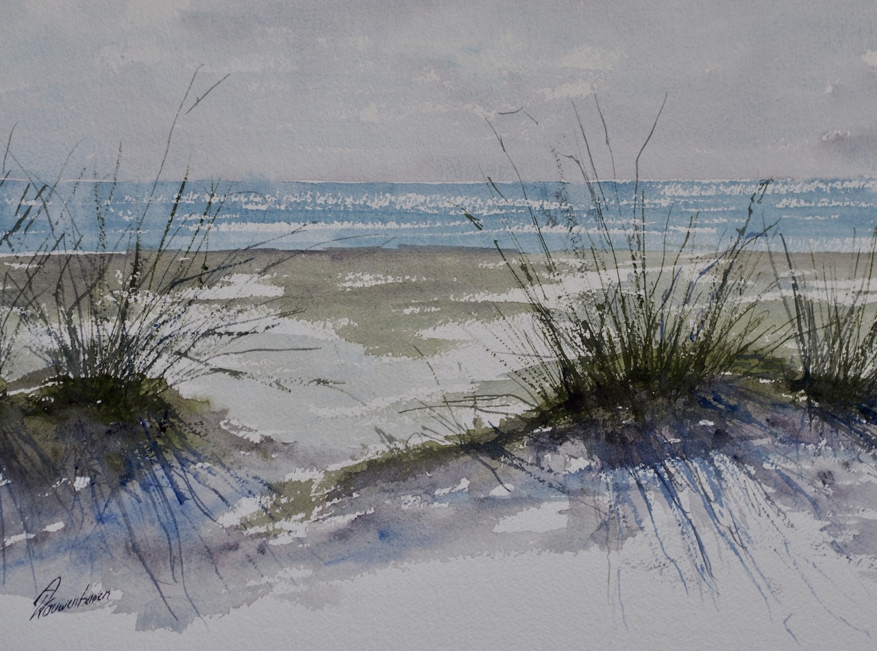 Het groene strand