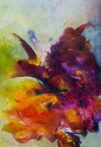 Abstracte olieverfschilderijen