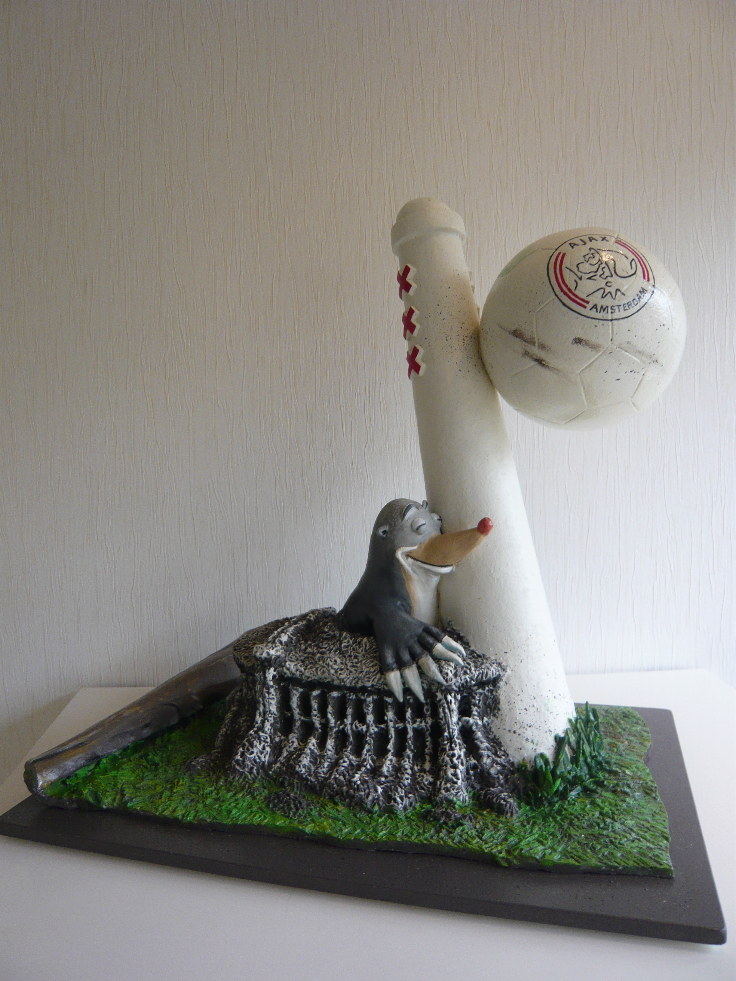 Amsterdam = Het Johan Cruijff Stadion...(bal op de pááááál !!!!! )
