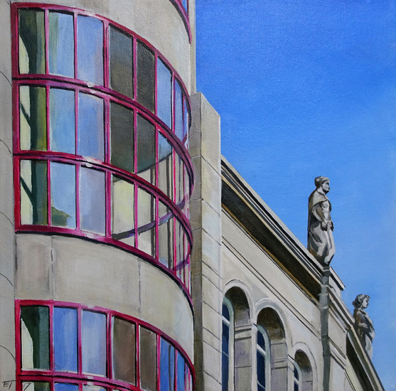 Bij de Stadhuisbrug Utrecht