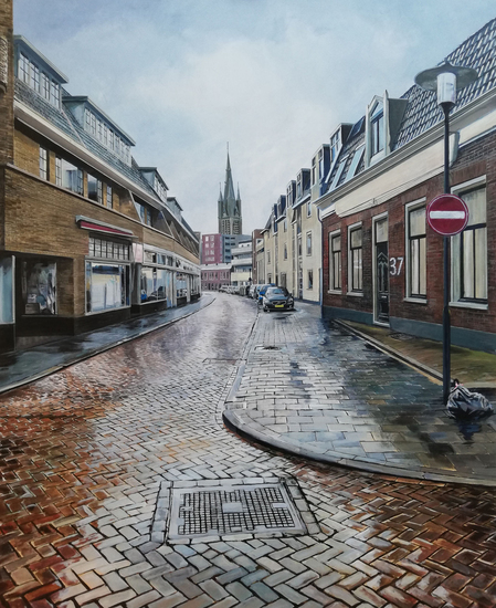 I'm only happy when it rains (Veerstraat, Hilversum)