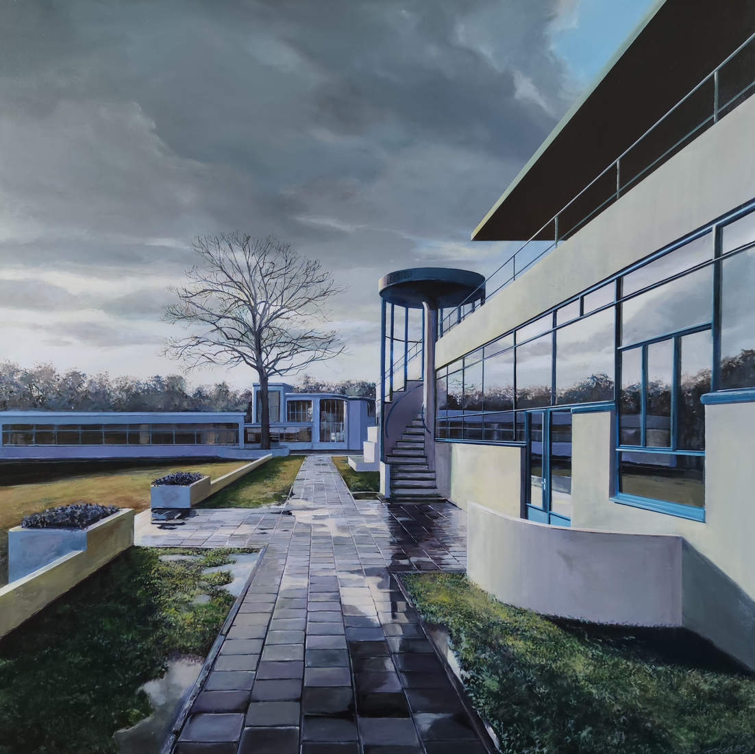 Zonnestraal na de regen