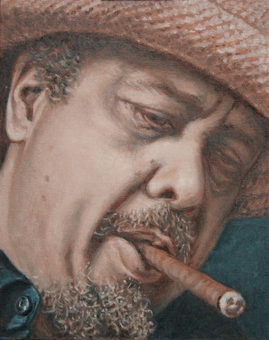 Portret van Charles Mingus
