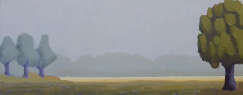 Heideveld in de mist; Landes dans le brouillard
