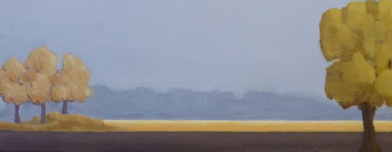 Heideveld in de mist 2; Landes dans le brouillard 2