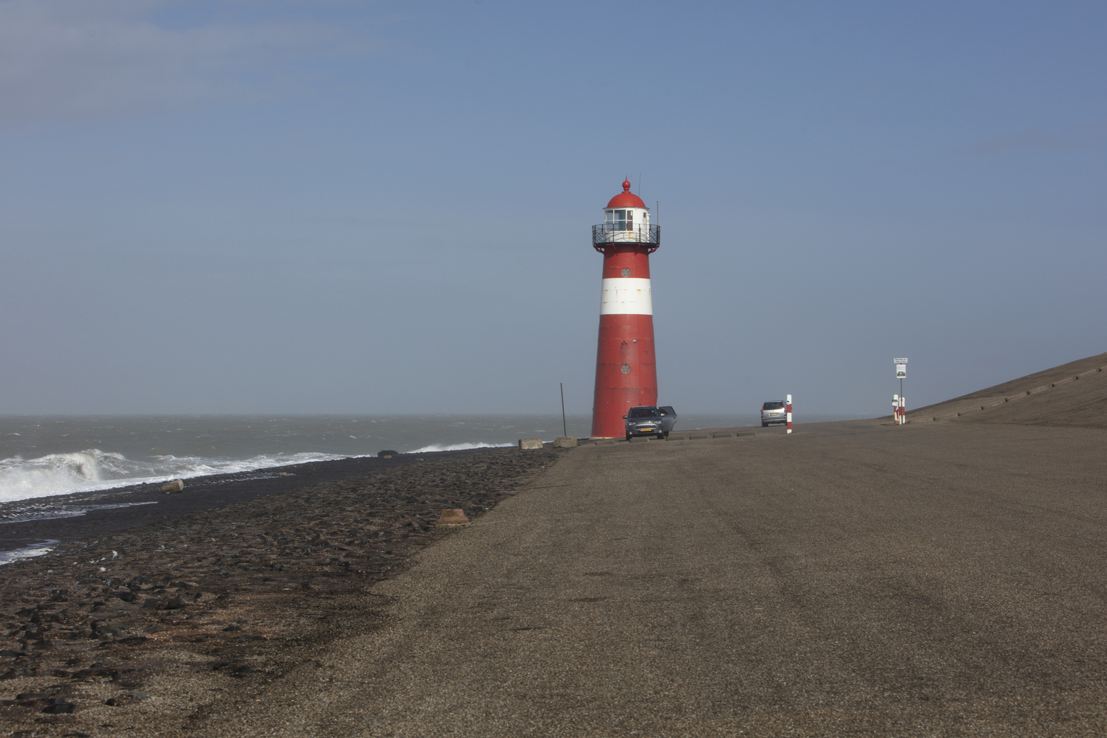 De vuurtoren bij Westkapelle, Zeeland