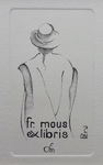 Ex libris (letterlijk: uit de boeken van) is een gedrukt etiket dat in een boek wordt geplakt ter aanduiding van de eigenaar. Het is nu een vorm van 'kleingrafiek'.