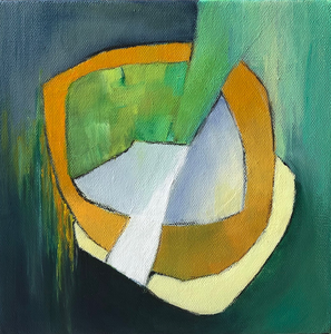 Kleine schilderijen, abstract en realistisch, vaak in serie geschilderd