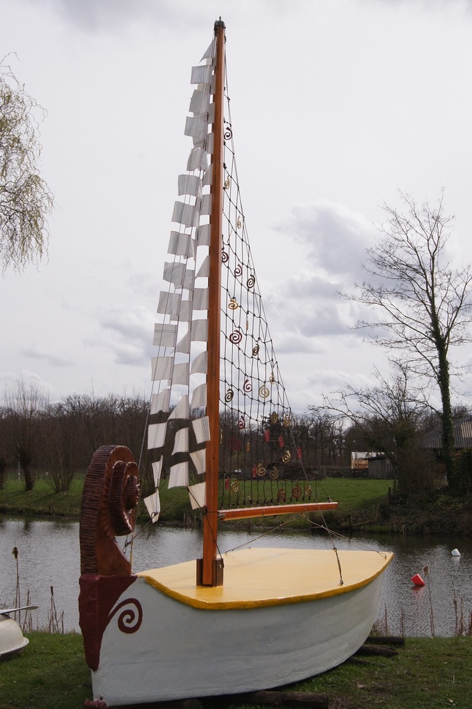 bootje als herinneringsmonument