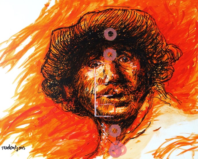 De lijnen van Rembrandt