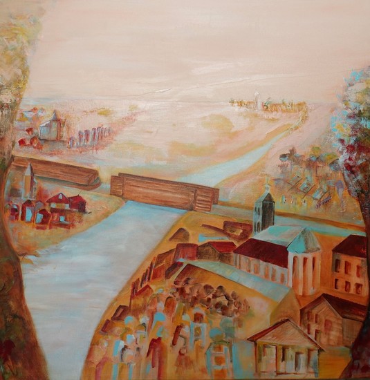 aquaduct rondom Roosendaal