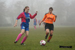Meiden MO17 voetbalwedstrijd in de mist December 2016