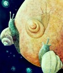 Bij de totstandkoming van deze werken liet ik me leiden door onbewuste associaties. Volgens Freud bedient het menselijke onderbewustzijn zich van een (soms versluierde) erotische symboliek. Die elementen vind je terug in mijn schilderijen