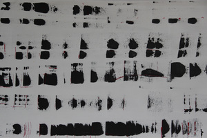 In 2015 ben ik begonnen met de reeks 'Music paintings'. Bij deze reeks speelt muziek een grote rol.