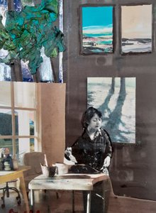 Werken van Mail Art  van de periode3 2011/ 2021(niet te koop ).
In de toren van het Jheronimus Bosch Art Center in s' Hertogenbosch