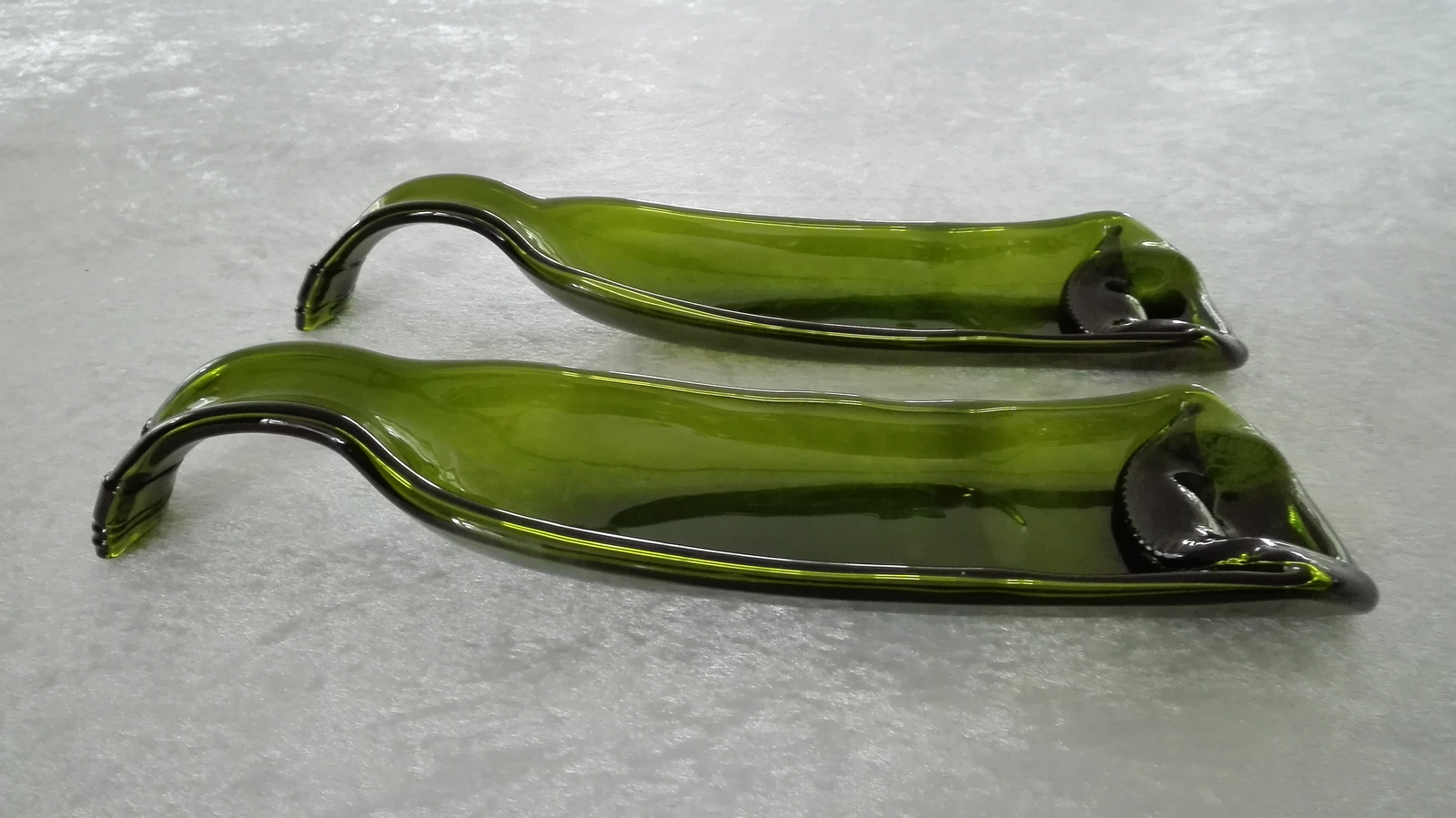 Schaaltje in de vorm van een fles (set per 2 stuks)